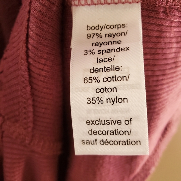 Maurices Mauve Tank - Picture 3 of 4